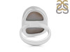 Natural Druzy Adjustable Ring-ADJ-R DRZ-2-37
