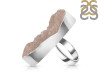 Natural Druzy Adjustable Ring-ADJ-R DRZ-2-40