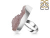 Natural Druzy Adjustable Ring-ADJ-R DRZ-2-41