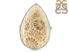 Fossilized Coral Adjustable Ring-ADJ-R FSC-2-13