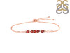 Garnet Bracelet With Adjustable Camera Lock GAR-RDB-150.