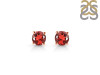 Garnet Stud Earring GAR-RDE-1435.