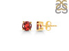 Garnet Stud Earring GAR-RDE-1435.