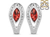 Garnet Stud Earring GAR-RDE-17.