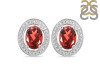 Garnet Stud Earring GAR-RDE-35.