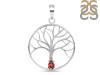 Garnet Tree Of Life Pendant GAR-RDN-154-A.