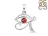 Garnet Eye Of Horus Pendant GAR-RDN-173.