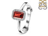 Garnet & White Topaz Ring GAR-RDR-1787.