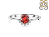 Garnet & White Topaz Ring GAR-RDR-1942.