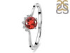 Garnet & White Topaz Ring GAR-RDR-1942.