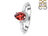 Garnet & White Topaz Ring GAR-RDR-2192.