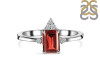 Garnet & White Topaz Ring GAR-RDR-2194.