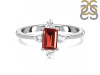 Garnet & White Topaz Ring GAR-RDR-2210.