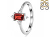 Garnet & White Topaz Ring GAR-RDR-2210.