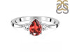 Garnet & White Topaz Ring GAR-RDR-2213.