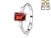 Garnet & White Topaz Ring GAR-RDR-2251.