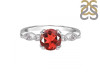 Garnet & White Topaz Ring GAR-RDR-2269.