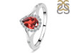 Garnet & White Topaz Ring GAR-RDR-2271.