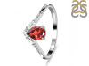 Garnet & White Topaz Ring GAR-RDR-2283.