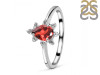 Garnet & White Topaz Ring GAR-RDR-2305.