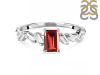 Garnet & White Topaz Ring GAR-RDR-2306.