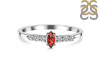 Garnet & White Topaz Ring GAR-RDR-2532.