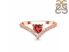 Garnet & White Topaz Ring GAR-RDR-2749.
