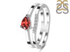 Garnet & White Topaz Ring GAR-RDR-2862.