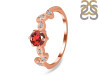 Garnet & White Topaz Ring GAR-RDR-2981.