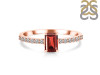 Garnet & White Topaz Ring GAR-RDR-3118.
