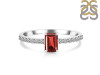 Garnet & White Topaz Ring GAR-RDR-3118.