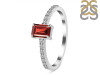 Garnet & White Topaz Ring GAR-RDR-3118.