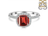 Garnet & White Topaz Ring GAR-RDR-3119.