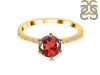 Garnet & White Topaz Ring GAR-RDR-3140.