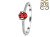 Garnet & White Topaz Ring GAR-RDR-3143.