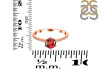 Garnet & White Topaz Ring GAR-RDR-3144.