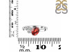 Garnet & White Topaz Ring GAR-RDR-3153.
