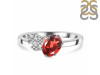 Garnet & White Topaz Ring GAR-RDR-3153.