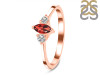 Garnet & White Topaz Ring GAR-RDR-3155.