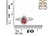 Garnet & White Topaz Ring GAR-RDR-3161.