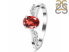 Garnet & White Topaz Ring GAR-RDR-3163.