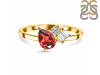 Garnet & White Topaz Ring GAR-RDR-3199.