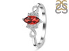 Garnet & White Topaz Ring GAR-RDR-349.