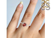 Garnet & White Topaz Ring GAR-RDR-351.