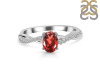 Garnet & White Topaz Ring GAR-RDR-376.