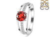 Garnet & White Topaz Ring GAR-RDR-377.