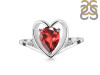 Garnet & White Topaz Ring GAR-RDR-379.