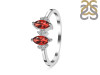 Garnet & White Topaz Ring GAR-RDR-418.