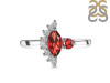 Garnet & White Topaz Ring GAR-RDR-454.