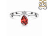 Garnet & White Topaz Ring GAR-RR-374.
